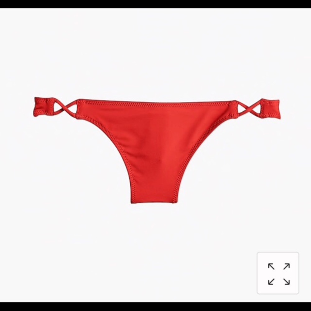 J.Crew Bright Orange Bikini Bottom